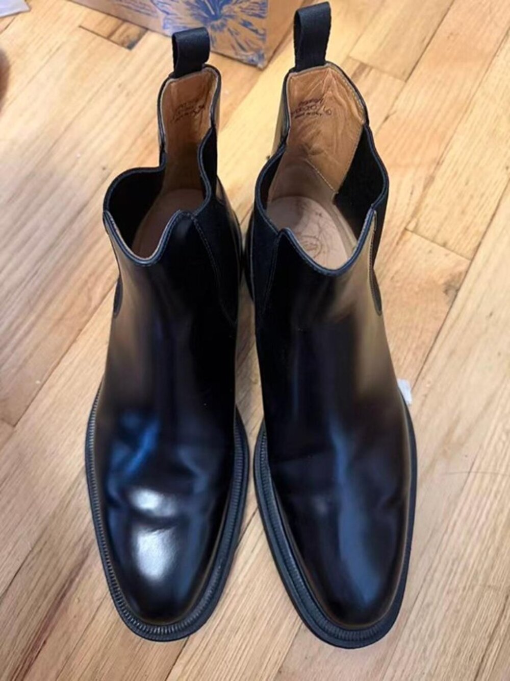 Church’s Black Leather Chelsea Boots